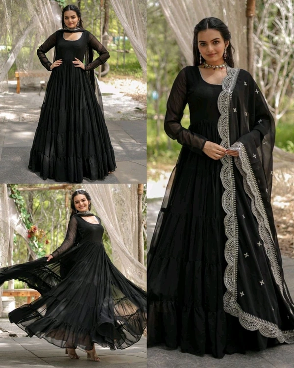 strapless open back dress Agha Noor Pink organza Dress Party Wear Collection 3Piece Unstitched   GoodLuck Collections