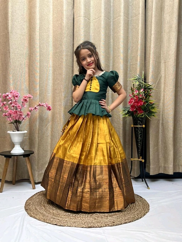 Festive Wear South Indian Lehenga