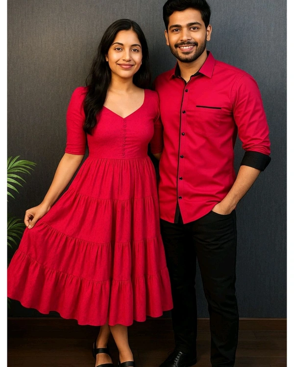 Trendy Couple Dress