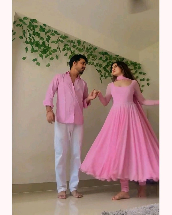 sachin and babi light blue dress Posh Wedding Rental Kerala main image 1