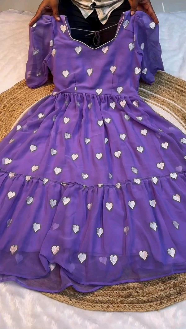 heart design dress Heart On a Cloud Dress Teuta Matoshi