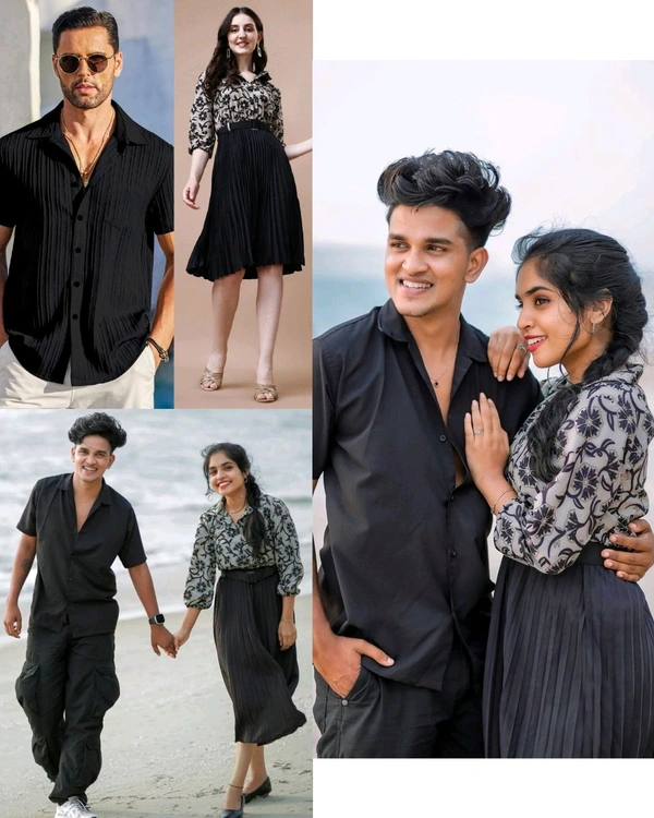 Trendy Couple Dress - ORDER SEPARTE