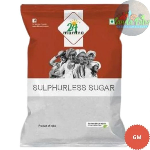 24 Mantra Organic Sulphurless Sugar 1kg