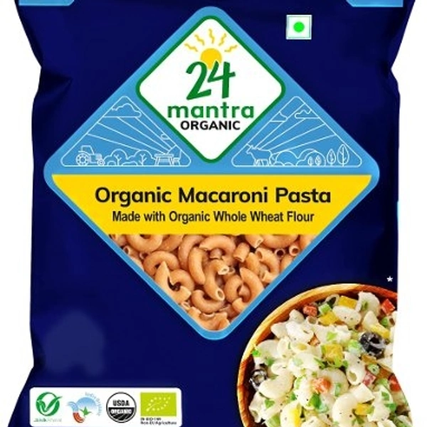 24 Mantra Organic Macaroni Pasta 400 g