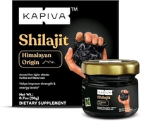 Kapiva Himalayan Shilajit/Shilajeet Resin, 100g - Performance Booster For Endurance and Stamina