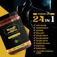Nawab Sahab Gold Trial Pack  - Black