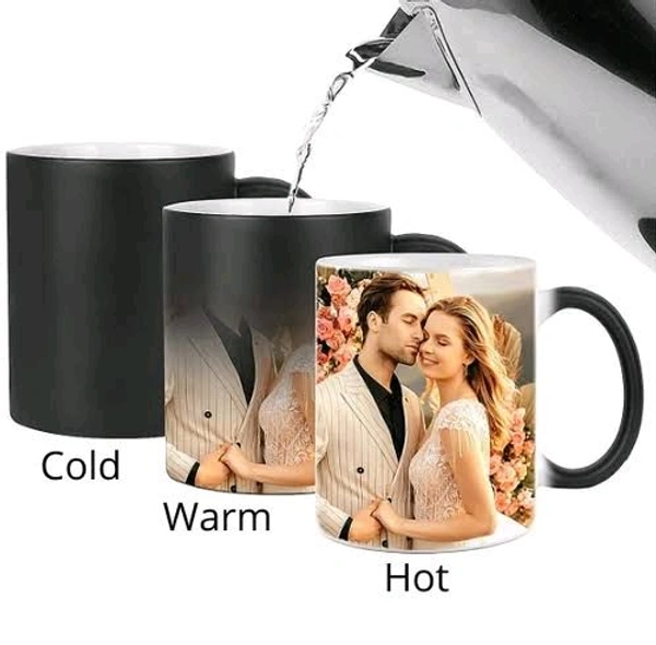  Customised Magic Mug - Black