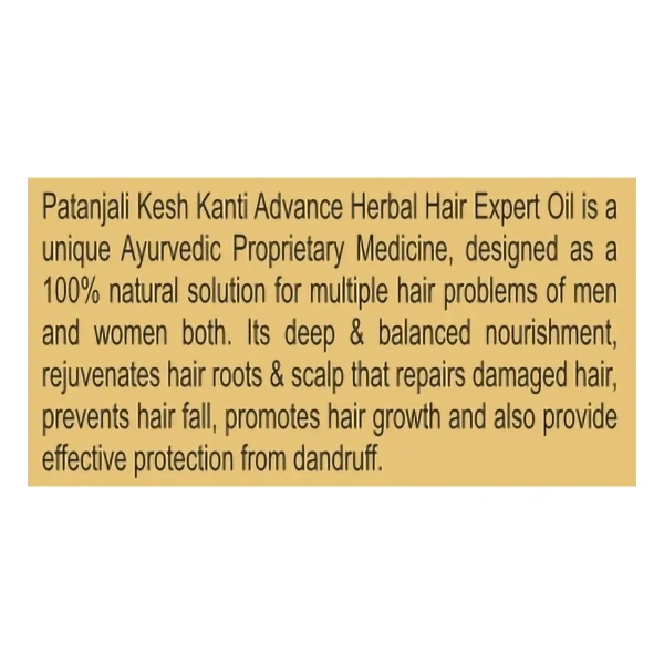 Patanjali Ayurved Limited Patanjali Kesh Kanti Advance Herbal Hair Expert Oil 30ml - 30ml