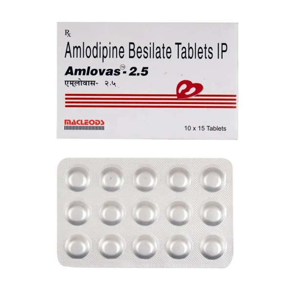 Macleods Pharmaceuticals Limited Amlovas 2.5 Tablet - 15 Tablets