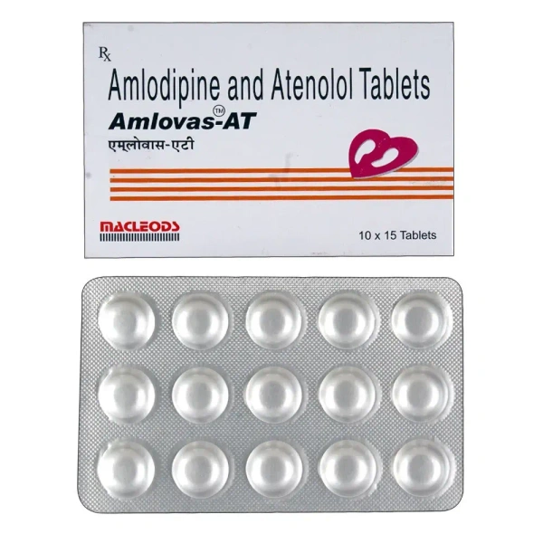 Macleods Pharmaceuticals Limited Amlovas AT Tablet - 15 Tablets
