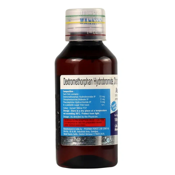 Macleods Pharmaceuticals Limited Asthakind DX Syrup 100ml - 100ml