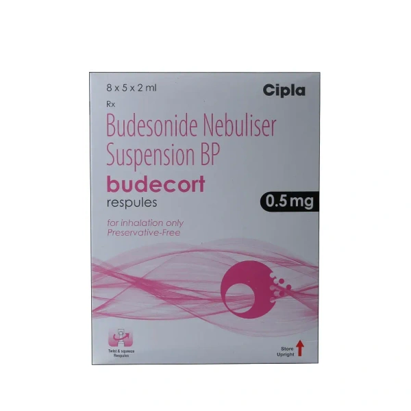 Cipla Ltd Budecort 0.5 mg Respules 5x2 ml - 5*2ml