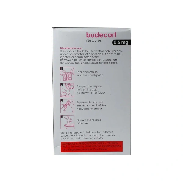Cipla Ltd Budecort 0.5 mg Respules 5x2 ml - 5*2ml