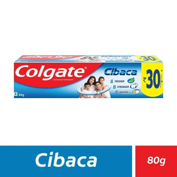 Colgate Cibaca Toothpaste 65gm - 65gm