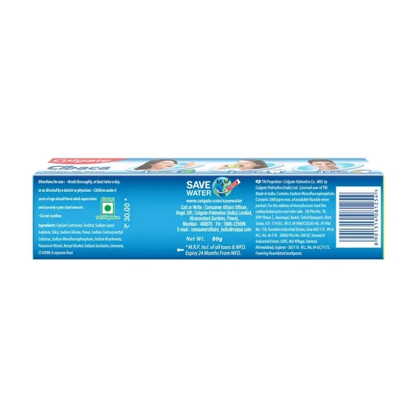 Colgate Cibaca Toothpaste 65gm - 65gm