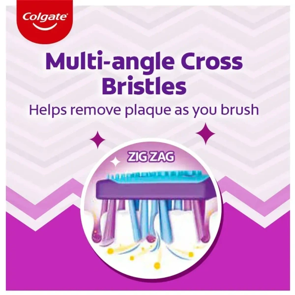 Colgate ZigZag Toothbrush - 1 Piece (Medium) - 1 Piece