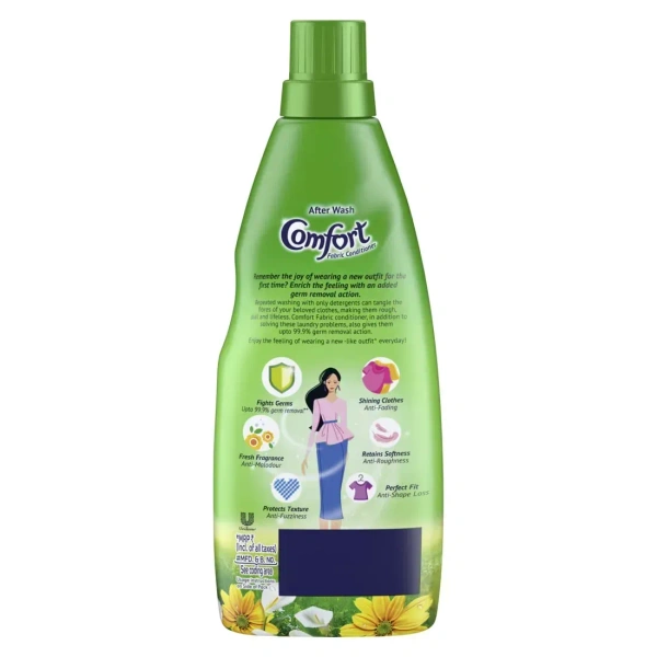 Comfort After Wash Fabric Conditioner, 99.9% anti-bacterial action - 860ml