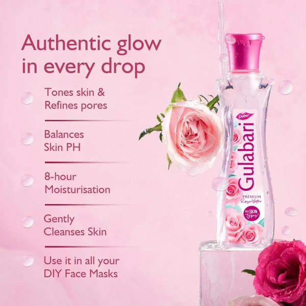 Dabur Gulabari Premium Rose Water - 250ml