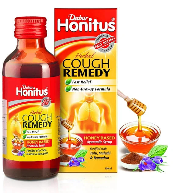 Dabur Honitus Syrup -100ml - 100ml