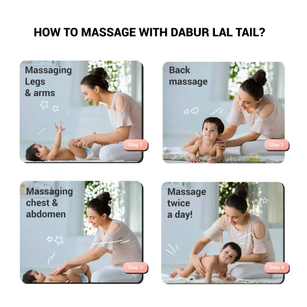 Dabur Lal Tail Ayurvedic Baby Massage Oil 100ml - 100ml