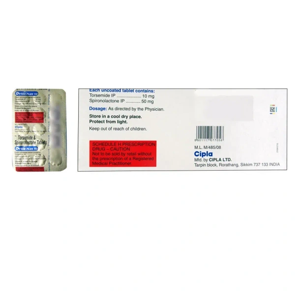 Cipla Ltd  Dytor Plus 10 Tablet - 15 Tablet