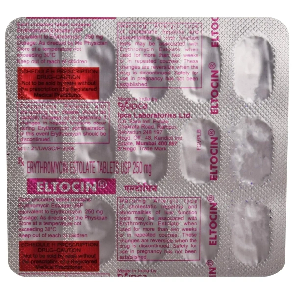 Ipca Laboratories Eltocin - Strip of 15 Tablets - 15 Tablets
