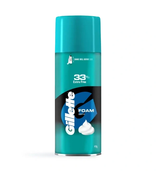 Procter and Gamble Gillette Classic Sensitive Shaving Foam - 418gm