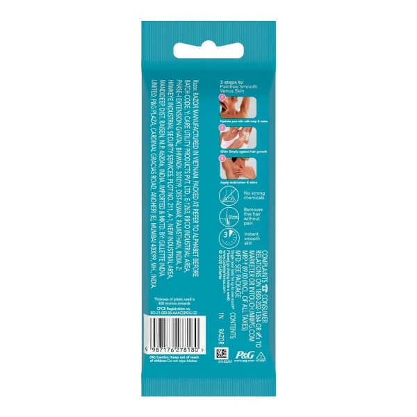 Procter and Gamble Gillette Simply Venus 3 Hair Removal Razor for Women - 1Pcs