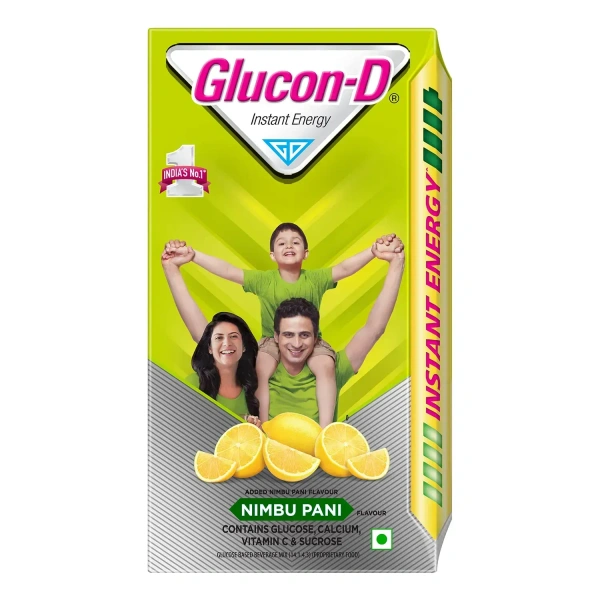 zydus wellness Glucon-D Nimbu Pani Glucose Powder - 450gm