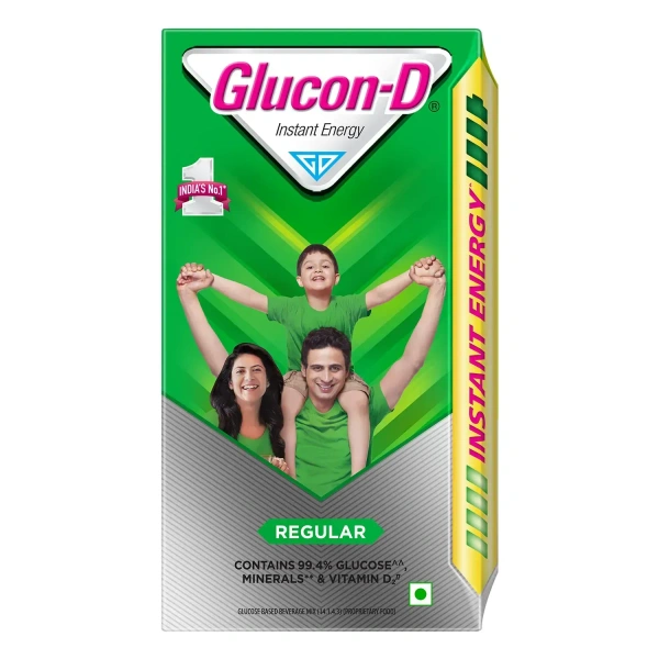 zydus wellness Glucon-D Regular Glucose Powder - 450gm