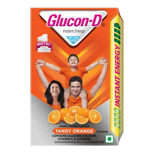 zydus wellness Glucon-D Tangy Orange Glucose Powder - 1kg