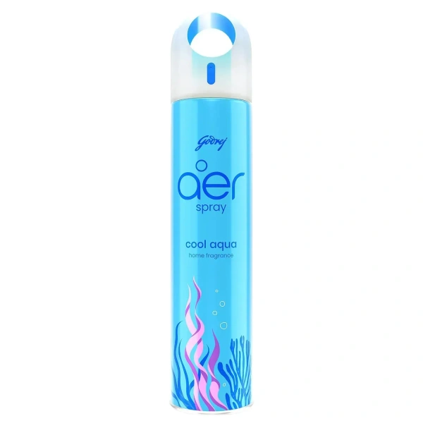Godrej Consumer Products Ltd. Godrej Aer Cool Aqua Blue Home & Office Air Freshener Spray - 220ml