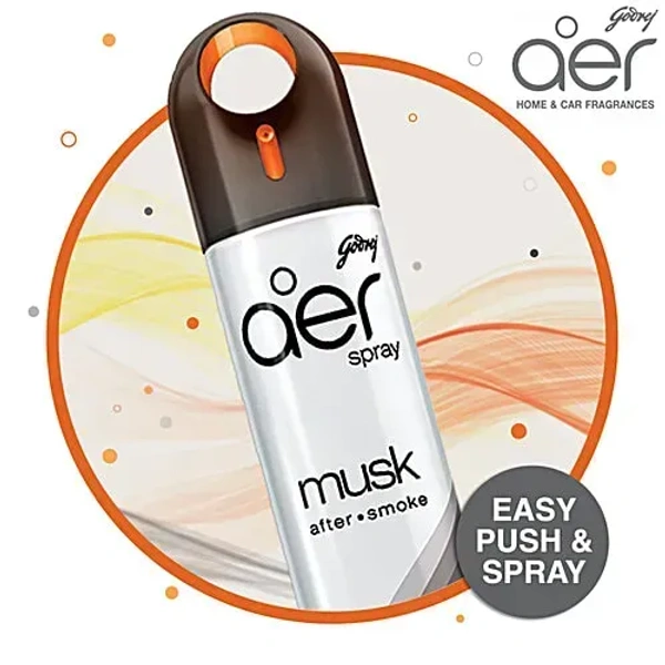 Godrej Consumer Products Ltd. Godrej Aer Musk After Smoke Room Freshener Spray - 220ml