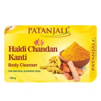 Patanjali Ayurved Limited Haldi Chandan Kanti Body Cleanser Monthly Pack 3*150gm - 3*150gm