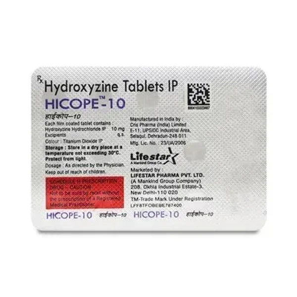 Mankind Pharma Limited Hicope 10Mg Tablet  - 15 Tablets