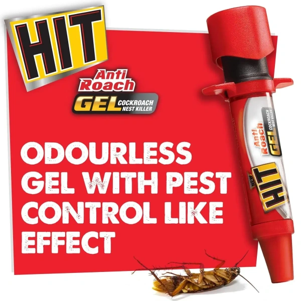 Godrej Consumer Products Ltd. Hit Anti Roach Gel - Cockroach Killer - 15gm