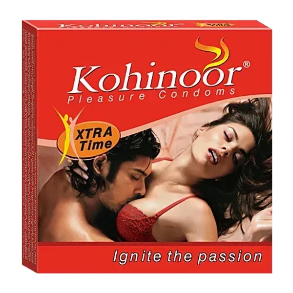 Reciserkitt Benck Kohinoor Condom Extra Time 3Pcs - 3 Pieces
