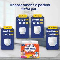 Lifree Extra Absorb Pants – 10 Hrs Large Size Diapers for Adults - 10Pcs