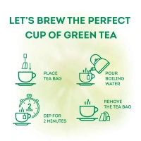 Lipton Tulsi Natura Green Tea, 25 Tea Bags 32.5 Grams (1.3 g each) - 25Bag*(Each 1.3gm)