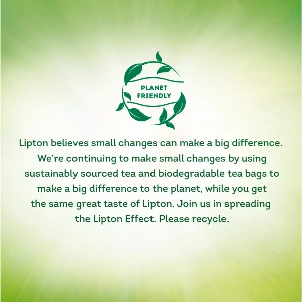 Lipton Tulsi Natura Green Tea, 25 Tea Bags 32.5 Grams (1.3 g each) - 25Bag*(Each 1.3gm)