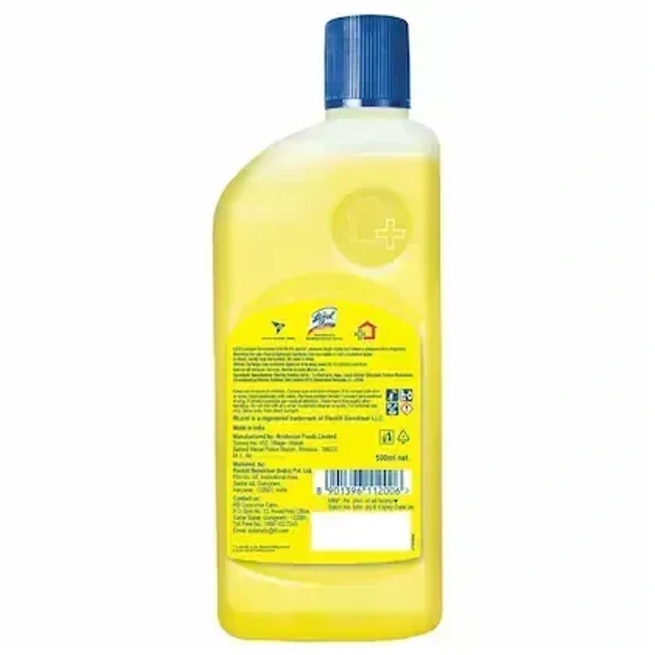 Reciserkitt Benck Lizol All In One Disinfectant Surface Cleaner Liquid - Citrus 500ml - 500ml
