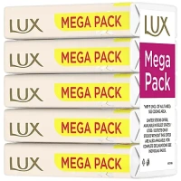 Lux Jasmine & Vitamin E Soap Bar, For Soft Glowing Skin 5*100gm - 5*100gm