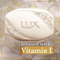 Lux Jasmine & Vitamin E Soap Bar, For Soft Glowing Skin 5*100gm - 5*100gm