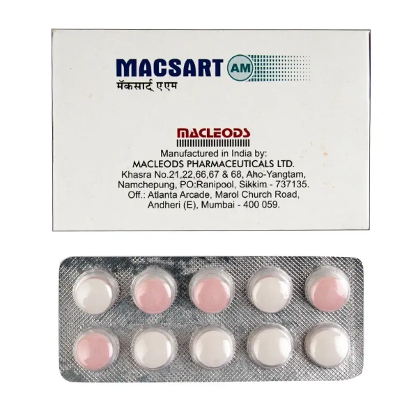 Macleods Pharmaceuticals Ltd Macsart AM Tablet - 10 Tablets