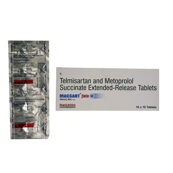 Macleods Pharmaceuticals Ltd Macsart Beta 50 Tablet - 10 Tablets