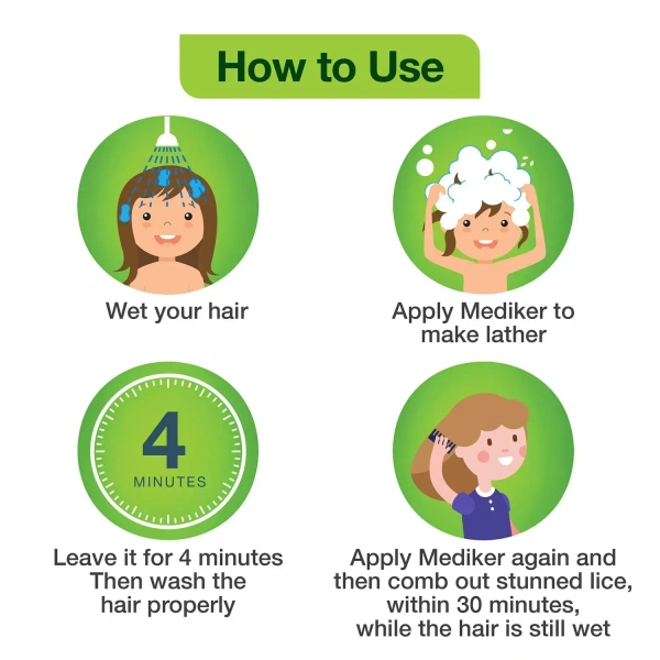 Marico Mediker Anti-Lice Treatment Shampoo, 50 ml - 50ml