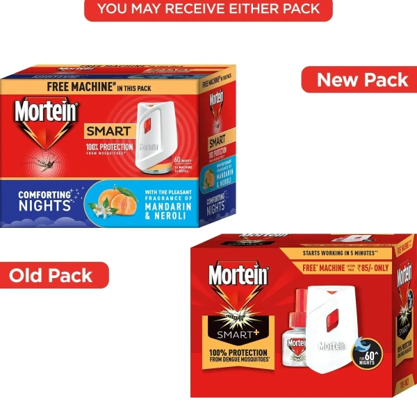 Reckitt Benckiser Mortein 45 ml Refill + Machine Combi, Fits All Machines - 1machine +45ml