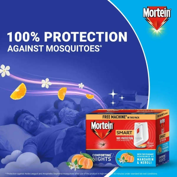 Reckitt Benckiser Mortein 45 ml Refill + Machine Combi, Fits All Machines - 1machine +45ml