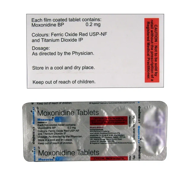 Macleods Pharmaceuticals Ltd Moxovas 0.2 Tablet - 10 Tablets