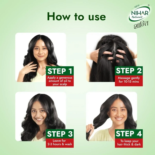 Marico Nihar Naturals Shanti Amla Badam Hair Oil, 400ml - 400ml